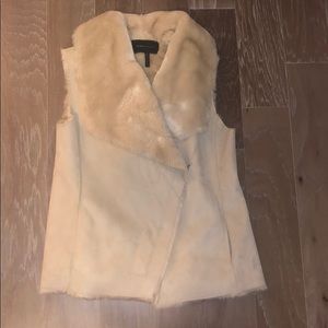 BCBG  Faux Fur Vest